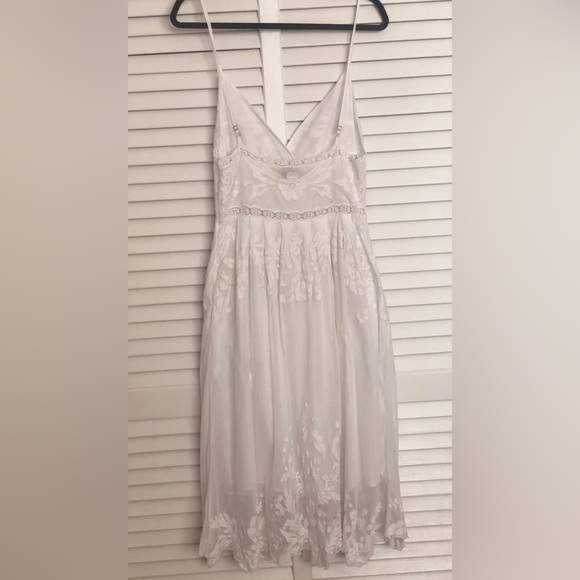 Sea New York Pleated Empire Crochet Midi Dress, 8 - Picture 7 of 13